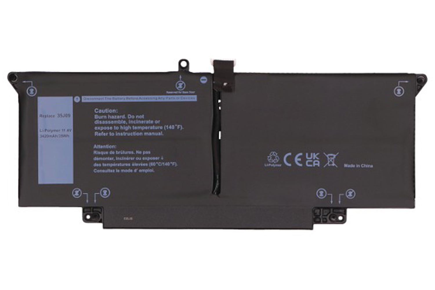 2-Power Main Battery Pack 11.4V 3420mah