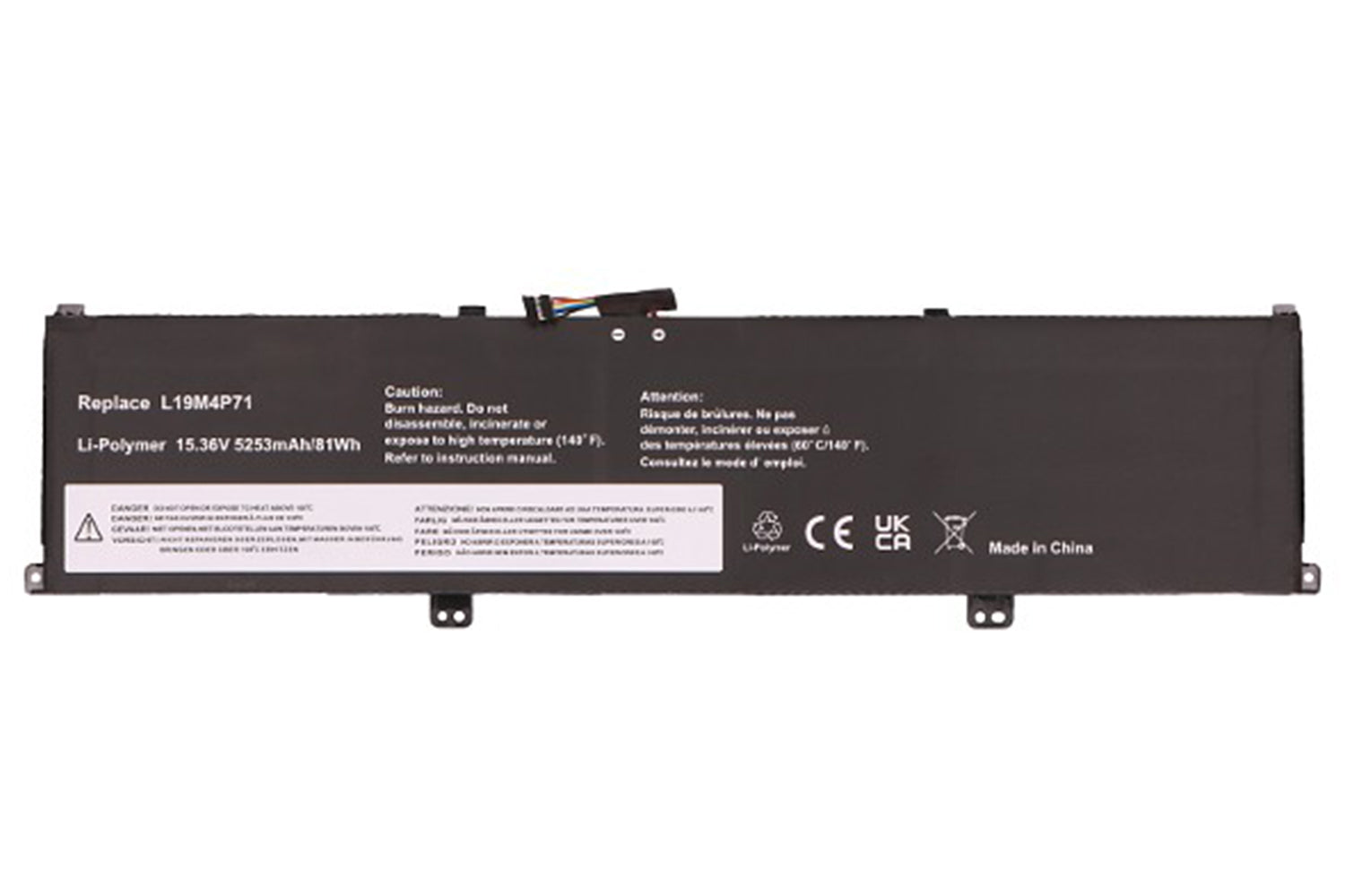 2-Power Main Battery Pack 15.36V 5253mAh