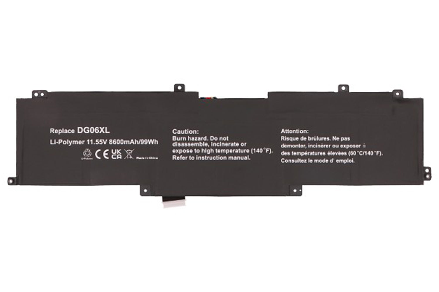 2-Power Main Battery Pack 11.55V 8600mAh