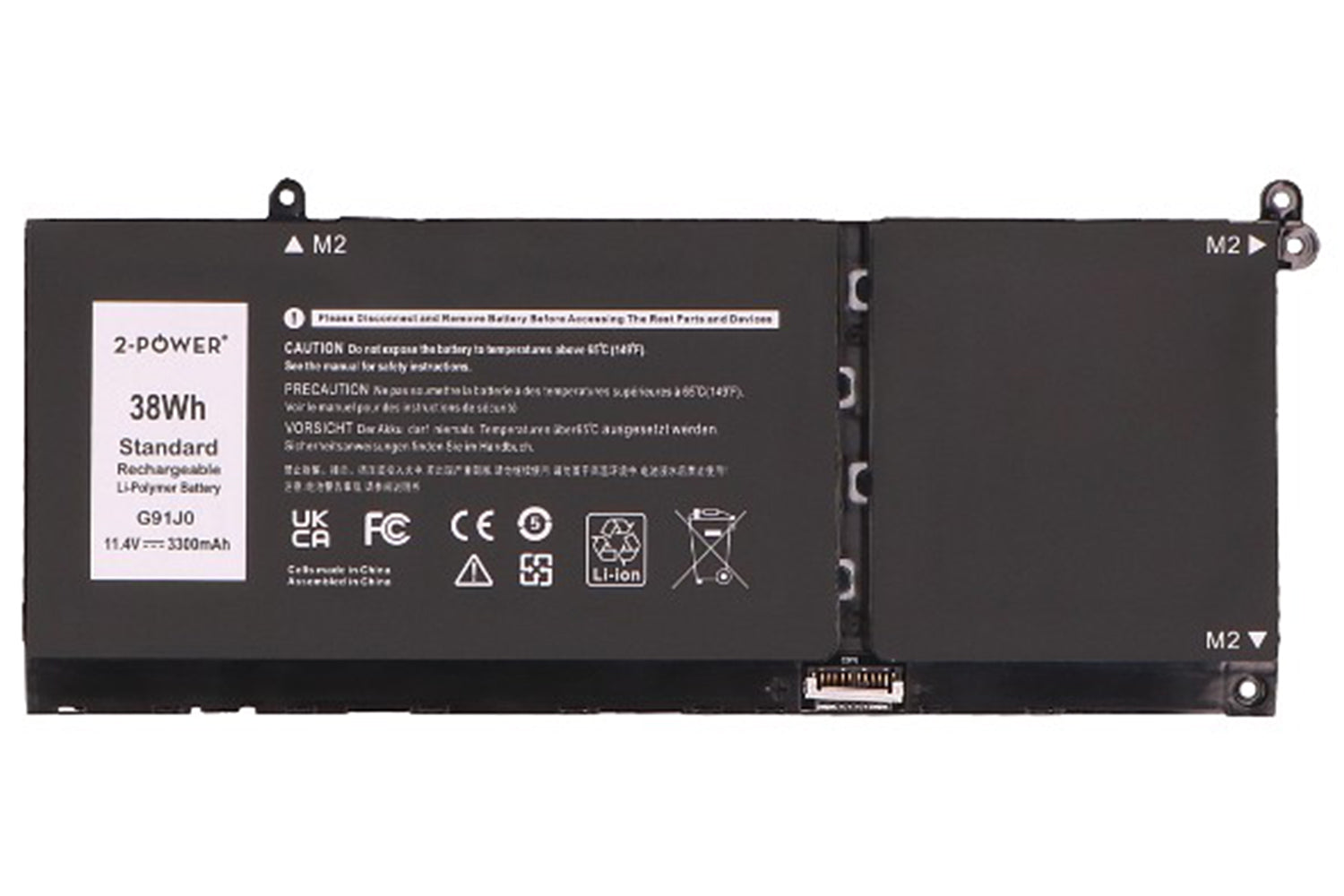 2-Power Main Battery Pack 11.4V 3300mAh