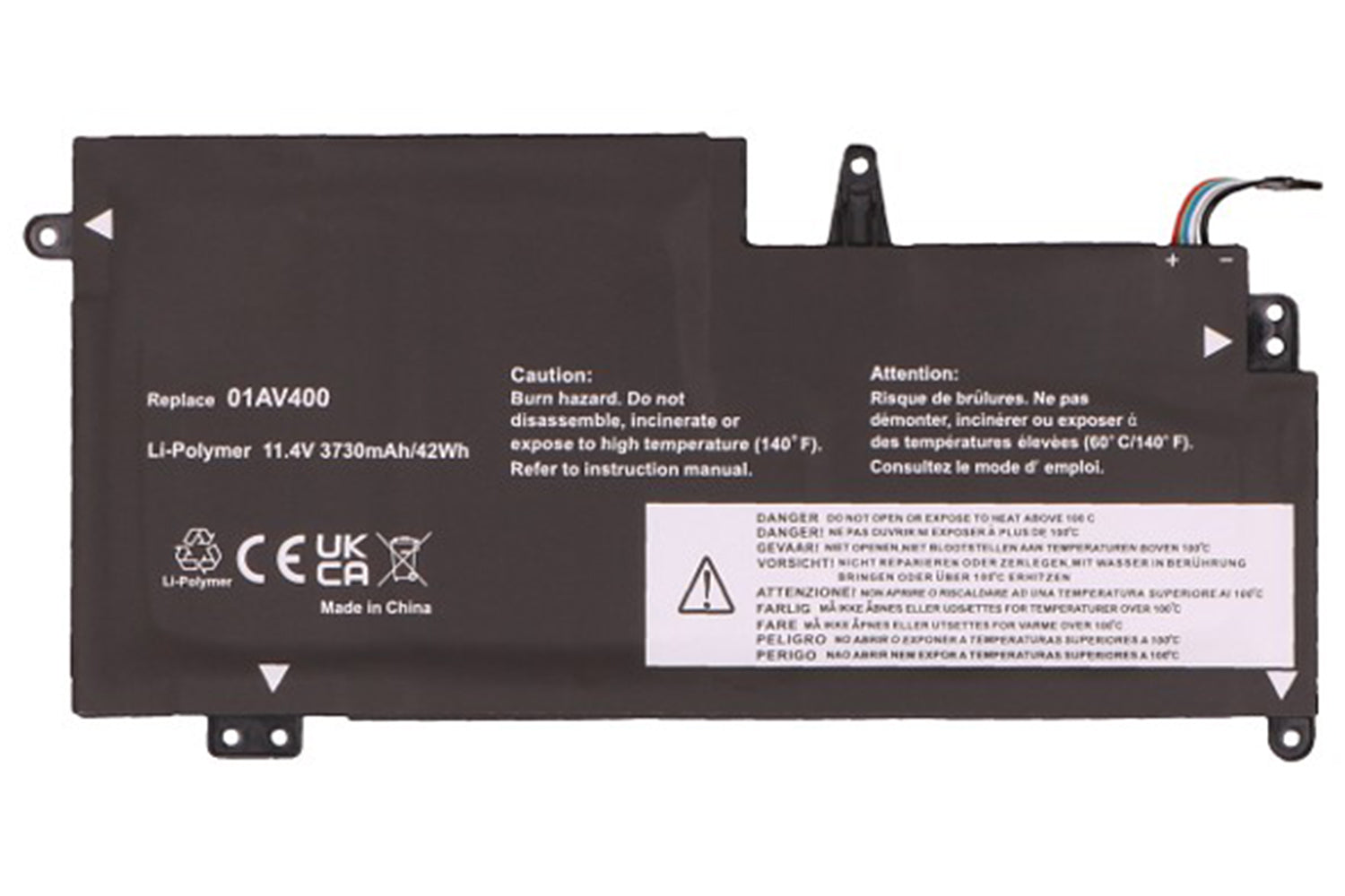 2-Power Main Battery Pack 11.4V 3730mAh