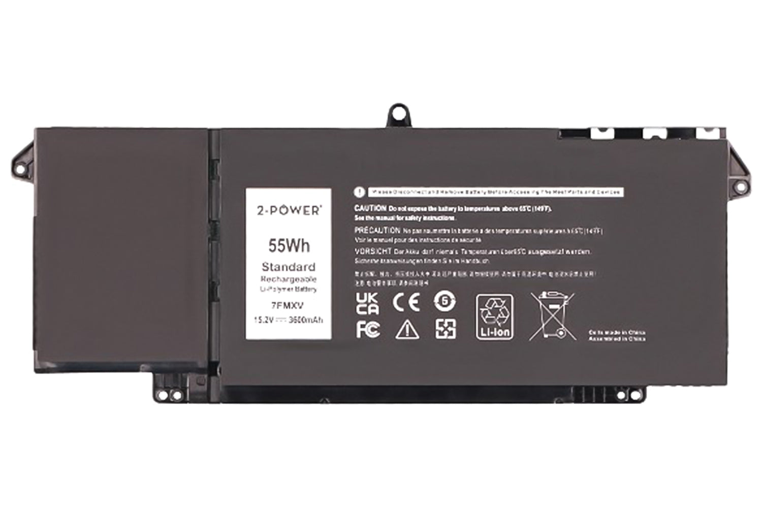 2-Power Main Battery Pack 15.2V 3600mAh