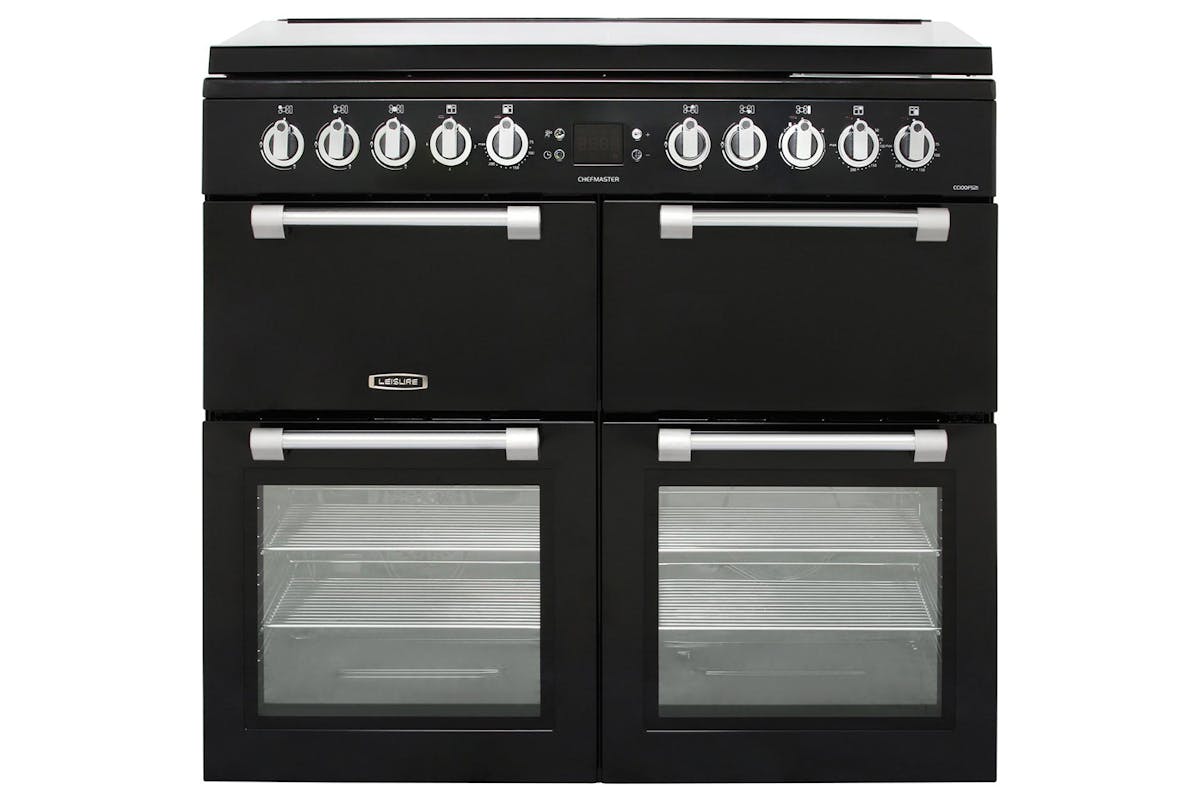 Leisure Chefmaster 100cm Dual Fuel Range Cooker | CC100F521K | Black
