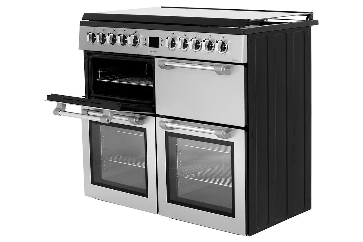 Leisure Chefmaster 100cm Dual Fuel Range Cooker | CC100F521K | Black-2