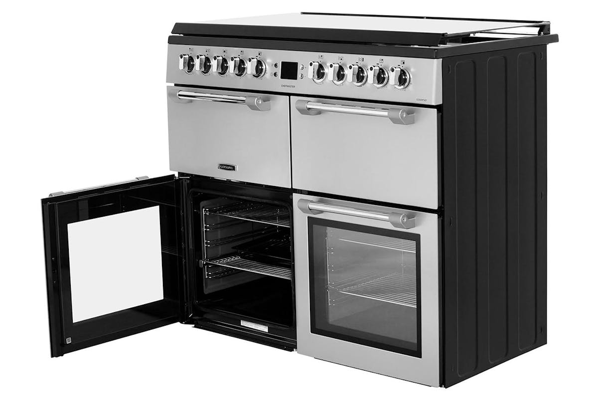 Leisure Chefmaster 100cm Dual Fuel Range Cooker | CC100F521K | Black-3