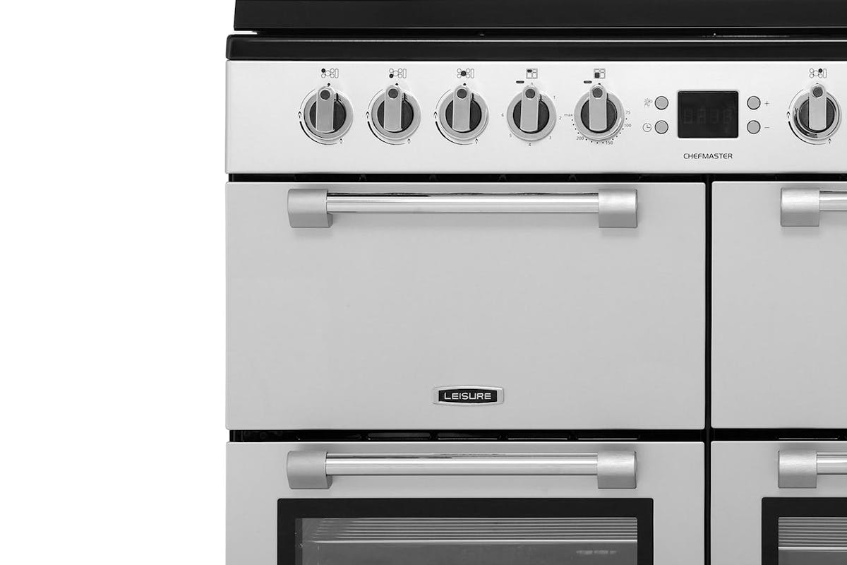 Leisure Chefmaster 100cm Dual Fuel Range Cooker | CC100F521K | Black-8