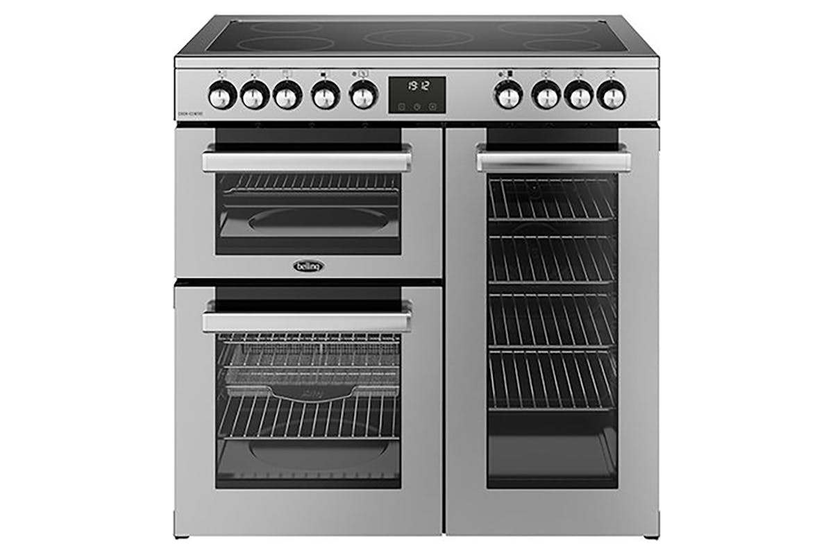 Belling 90cm Electric Range Cooker | CC90ESTA | Stainless Steel