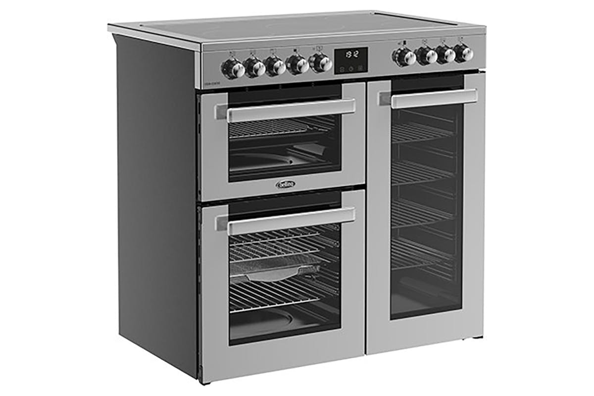 Belling 90cm Electric Range Cooker | CC90ESTA | Stainless Steel-4