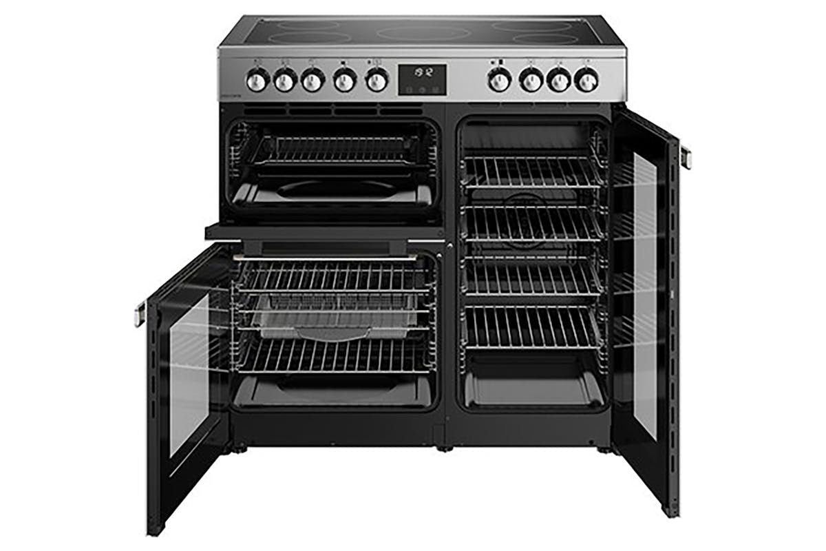 Belling 90cm Electric Range Cooker | CC90ESTA | Stainless Steel-5