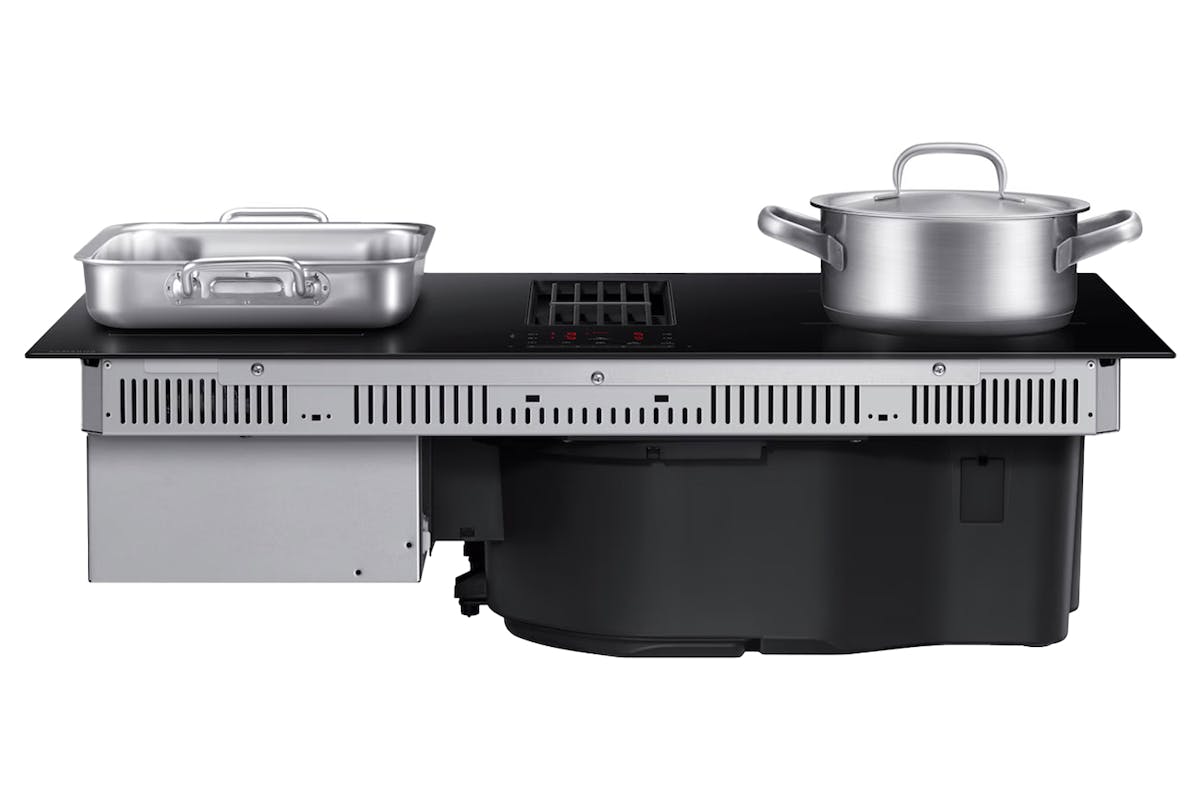 Samsung 80cm Built-in Vented Induction Hob with Hood | CC90H84PADUR-10