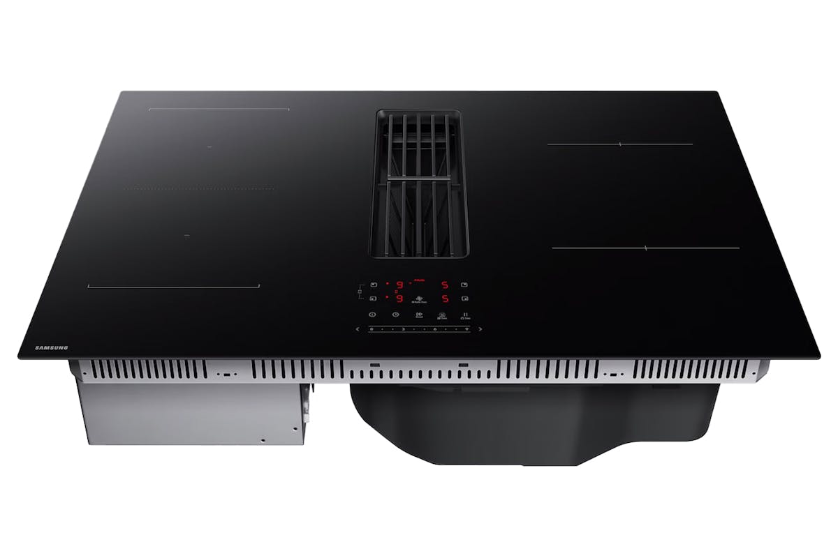 Samsung 80cm Built-in Vented Induction Hob with Hood | CC90H84PADUR-2