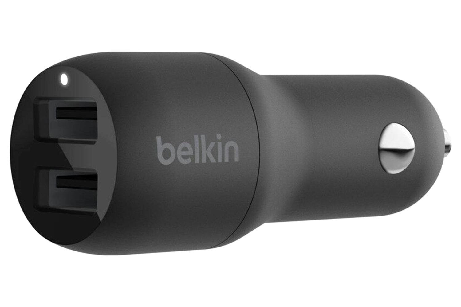 Belkin Boost Charge 24W Dual USB-A Car Charger | Black