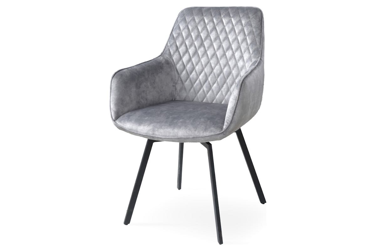 Celine Dining Chair | Silver-2