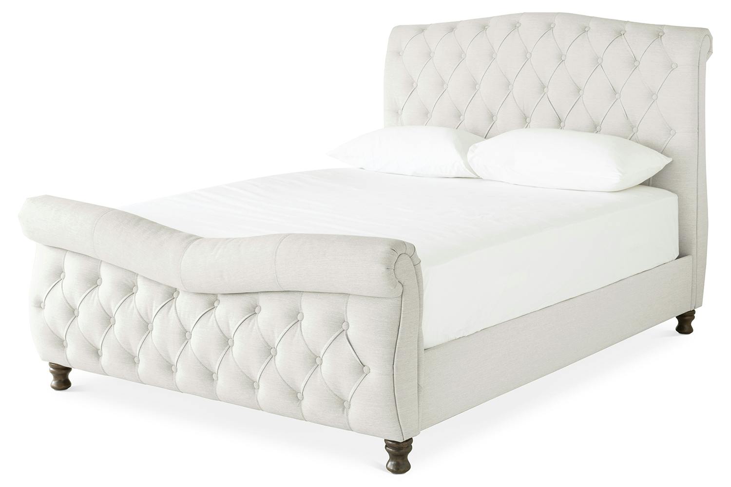 Shelbourne Bed Frame | Double | 4ft6 | Oat-5