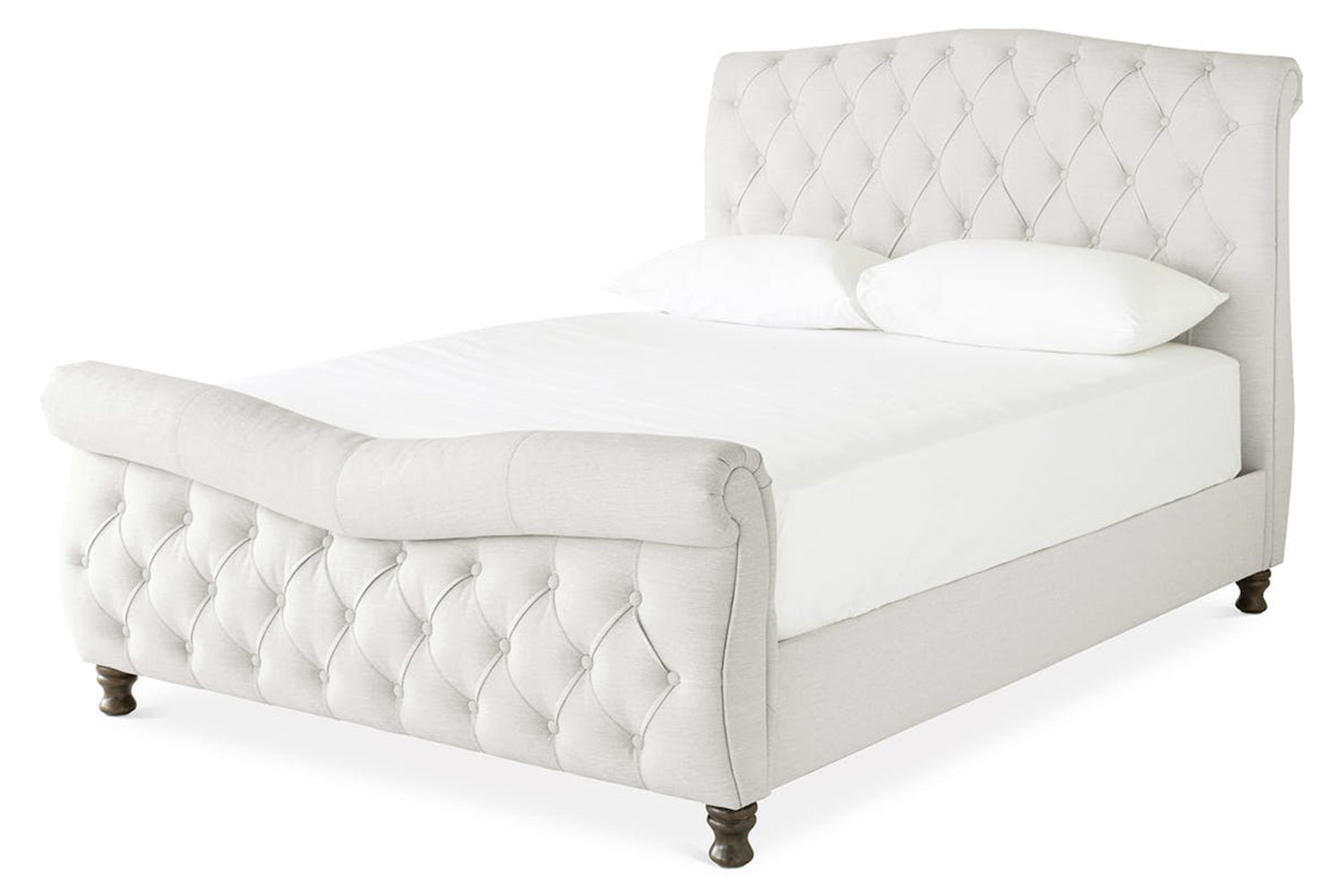 Shelbourne Bed Frame | Super King | 6ft | Oat-10