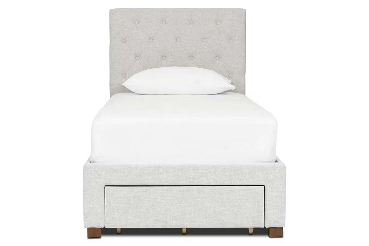 Brandon Bed Frame | Single | 3ft | Grey-7