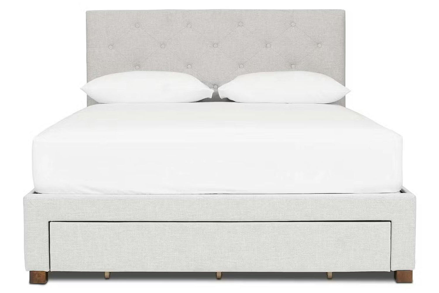 Brandon Bed Frame | Small Double | 4ft | Grey-2