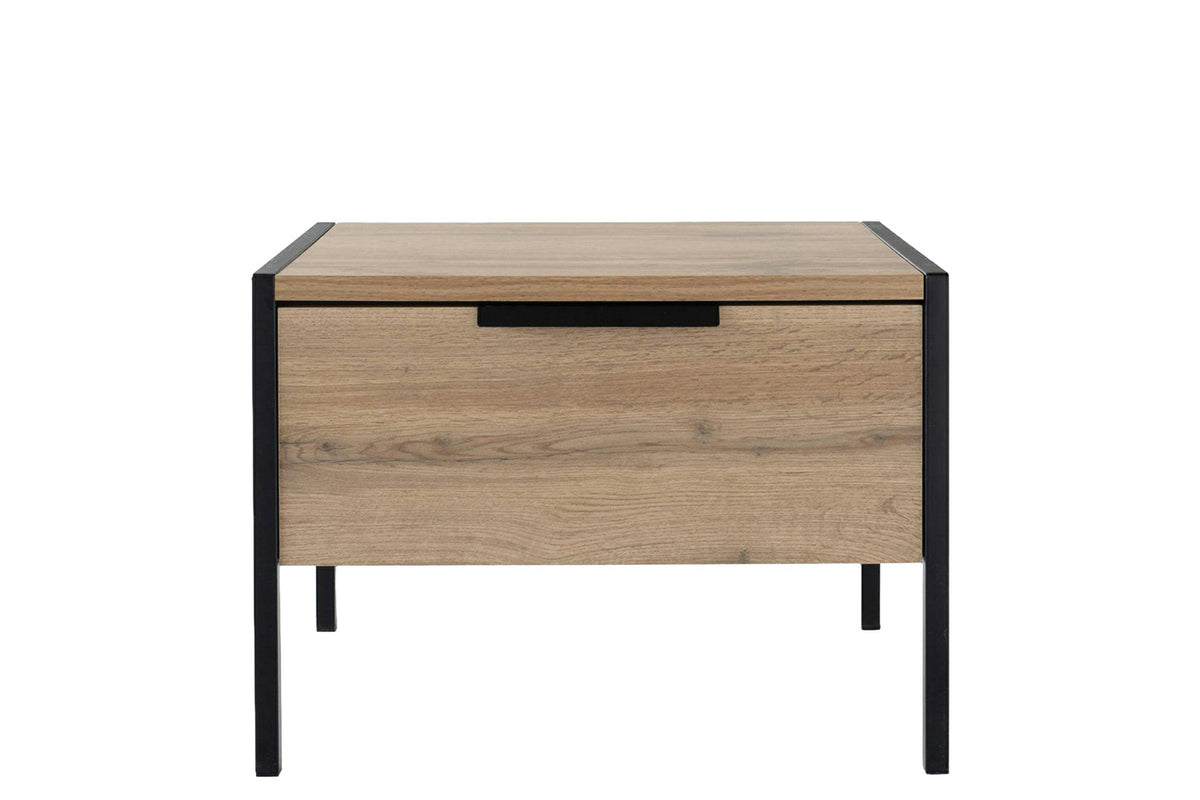 Zion Bedside Table | 1 Drawer | Oak Effect