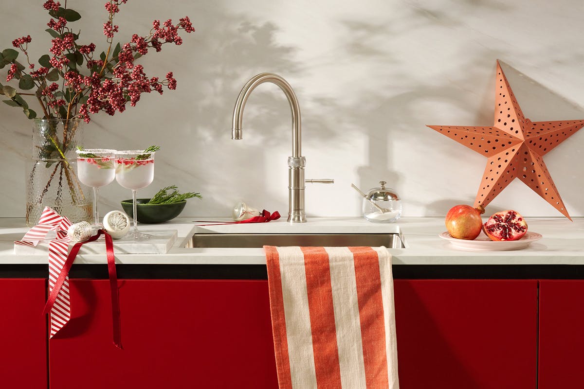 Quooker Classic Fusion Round Tap | Stainless Steel | CFNRSST-11