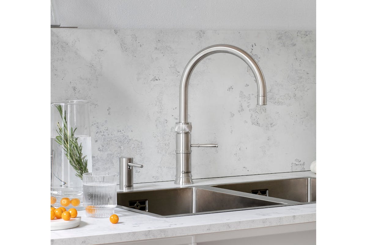 Quooker Classic Fusion Round Tap | Stainless Steel | CFNRSST-4