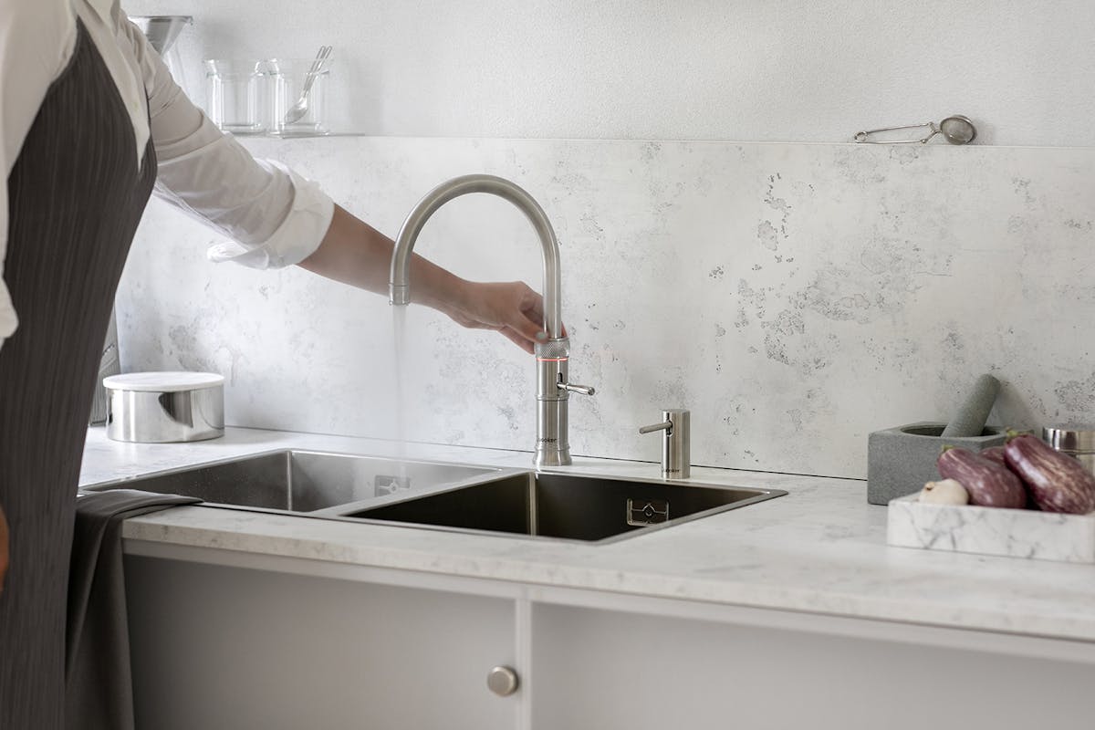 Quooker Classic Fusion Round Tap | Stainless Steel | CFNRSST-5