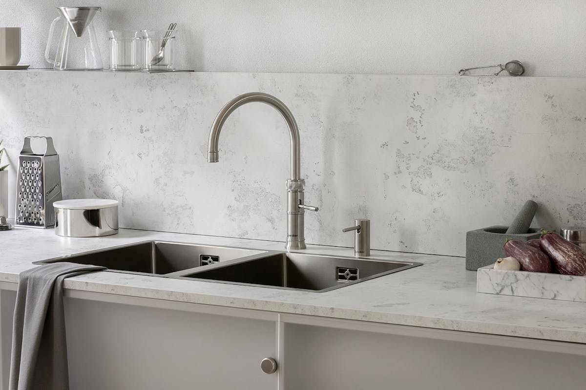Quooker Classic Fusion Round Tap | Stainless Steel | CFNRSST-6