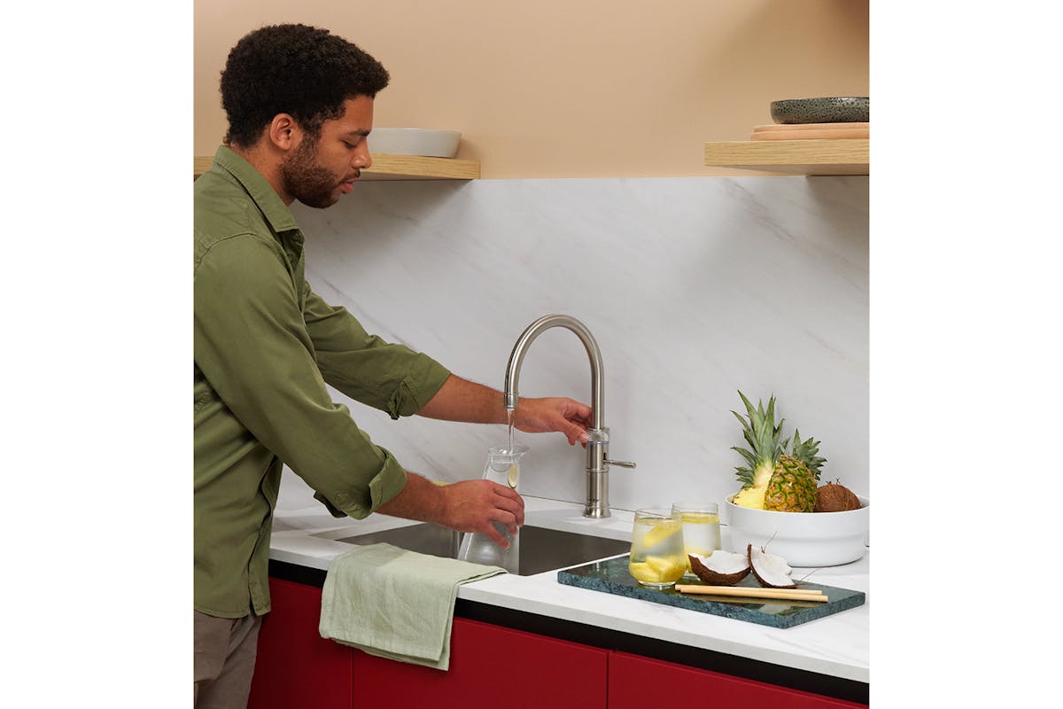 Quooker Classic Fusion Round Tap | Stainless Steel | CFNRSST-9