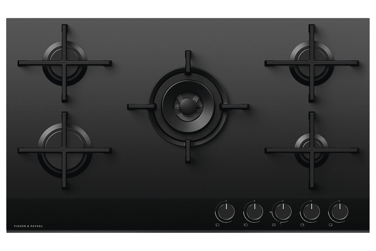 Fisher & Paykel Series 9 90cm Gas on Glass Hob | CG905DNGGB4