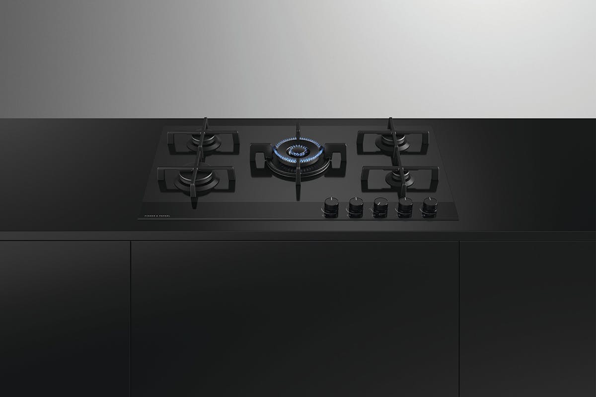 Fisher & Paykel Series 9 90cm Gas on Glass Hob | CG905DNGGB4-3