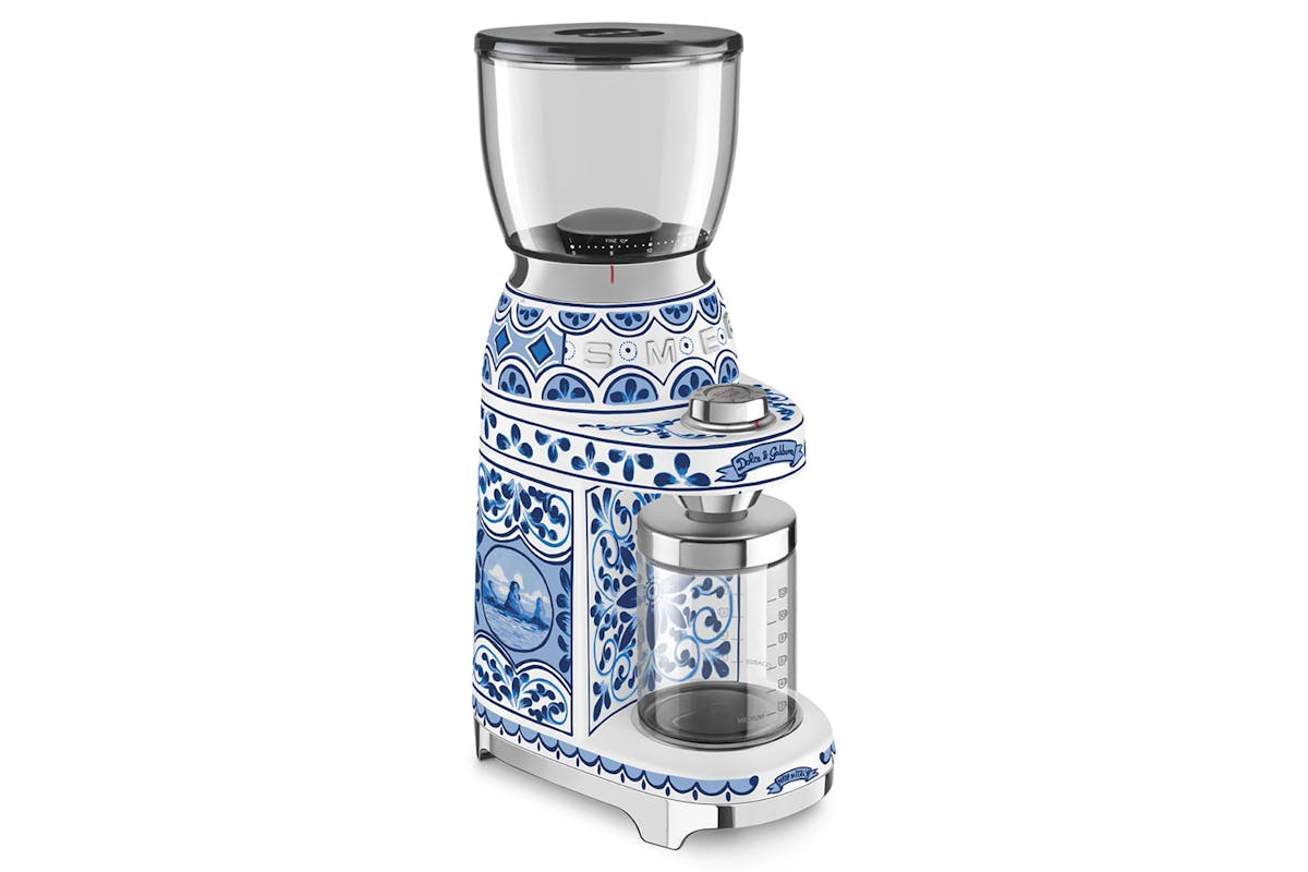 Smeg 50's Dolce & Gabbana Retro Style Coffee Grinder | CGF01DGBUK-4