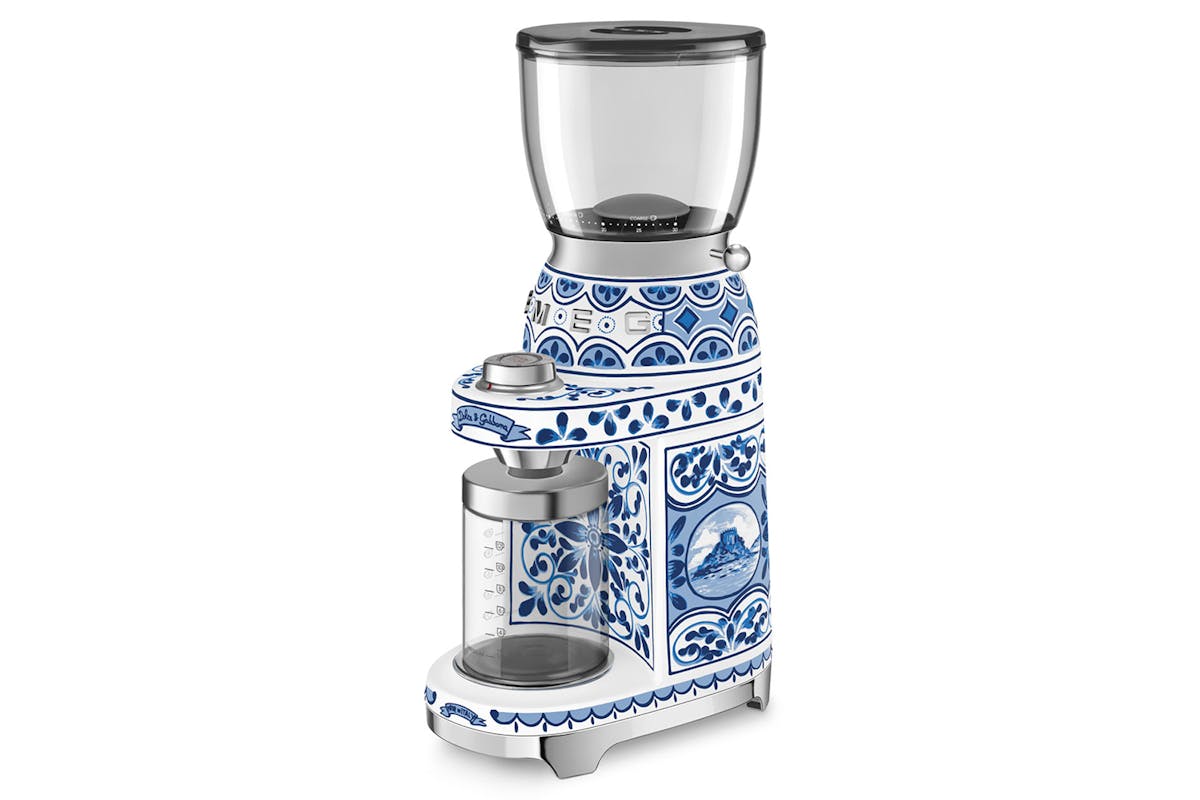 Smeg 50's Dolce & Gabbana Retro Style Coffee Grinder | CGF01DGBUK-5