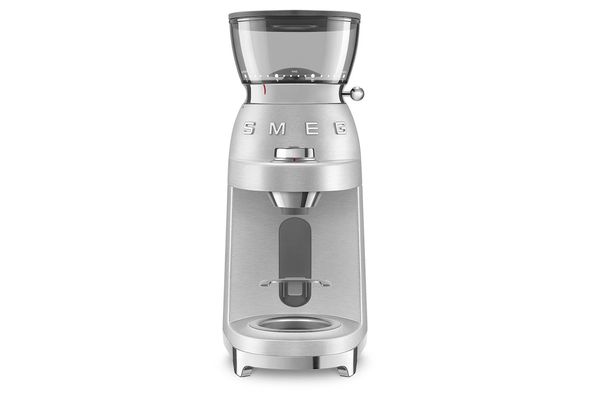 Smeg 50's Style Coffee Grinder | CGF02SSUK | Aluminium