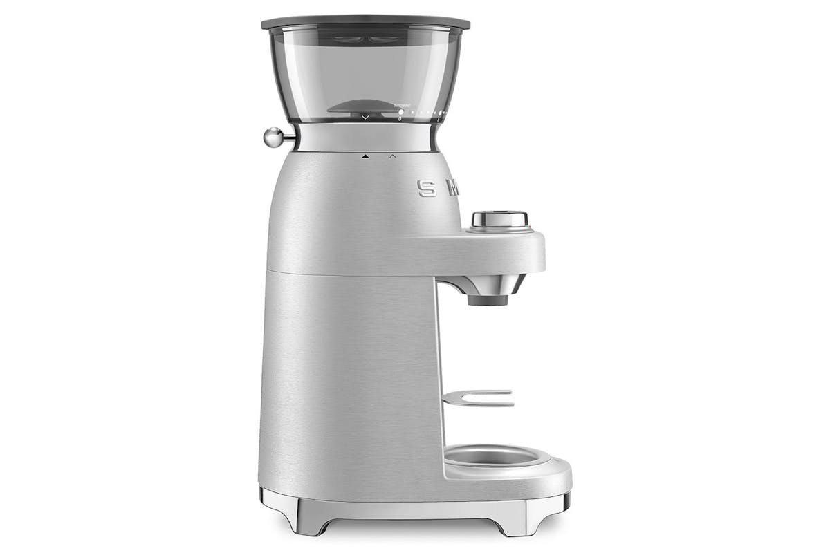 Smeg 50's Style Coffee Grinder | CGF02SSUK | Aluminium-3