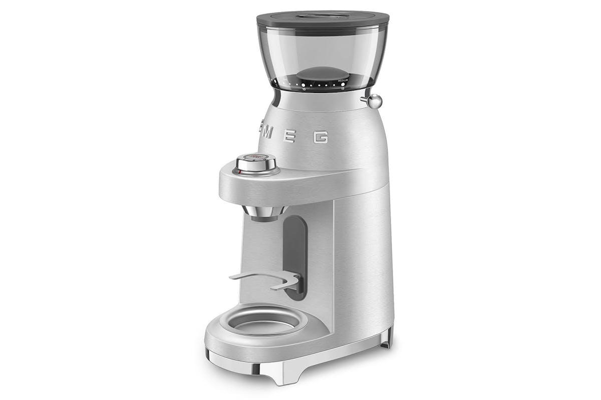Smeg 50's Style Coffee Grinder | CGF02SSUK | Aluminium-5