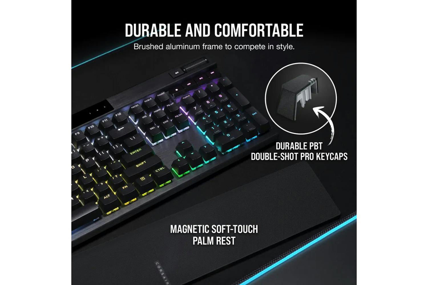 Corsair K70 RGB Pro Mechanical Gaming Keyboard | Black-3