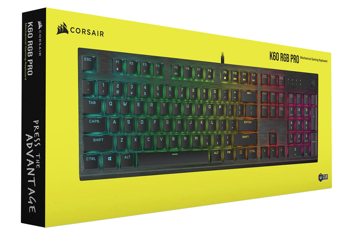 Corsair K60 RGB Pro Mechanical Gaming Keyboard | Black-4