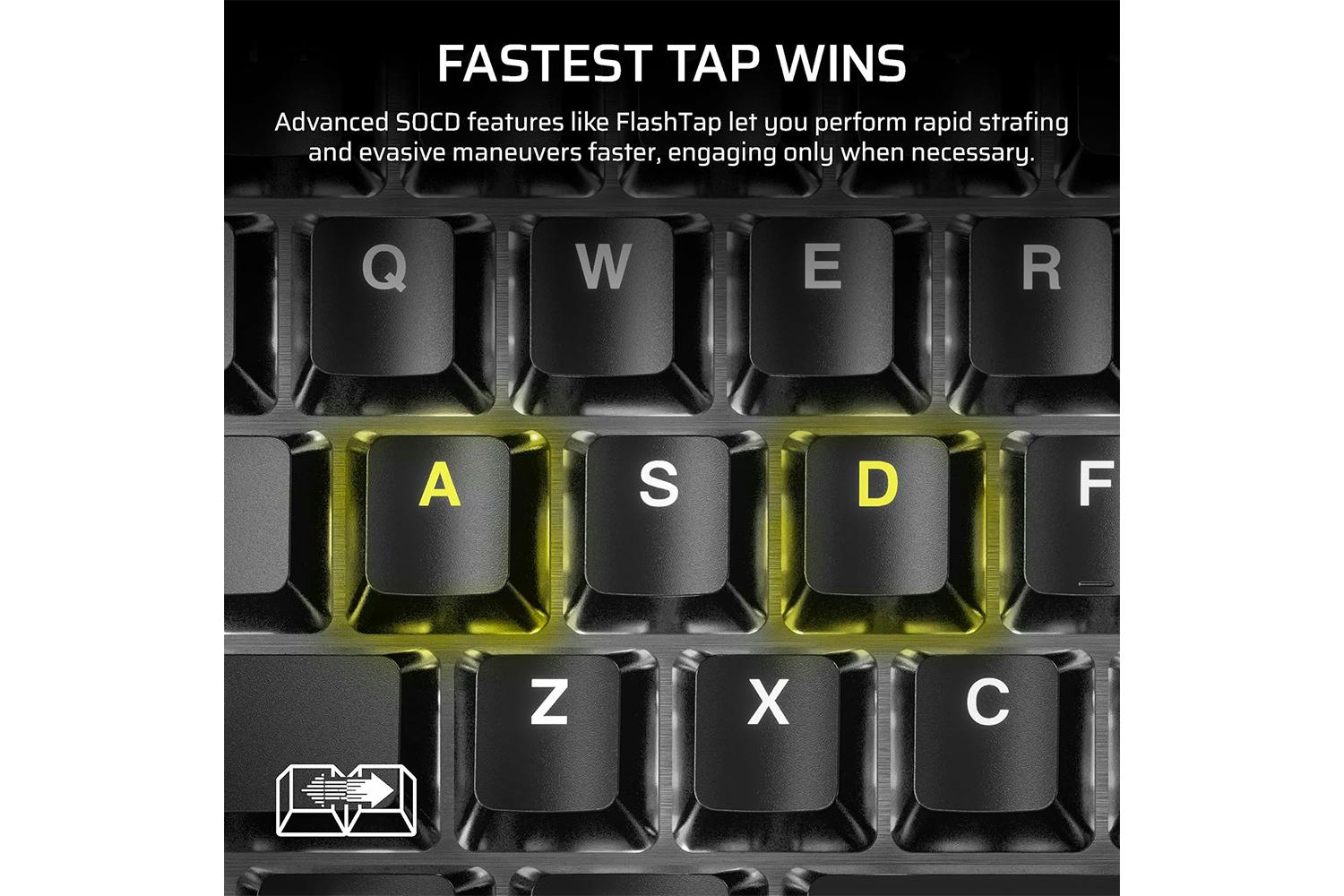 Corsair K70 CORE TKL RGB Mechanical Gaming Keyboard | Black-8