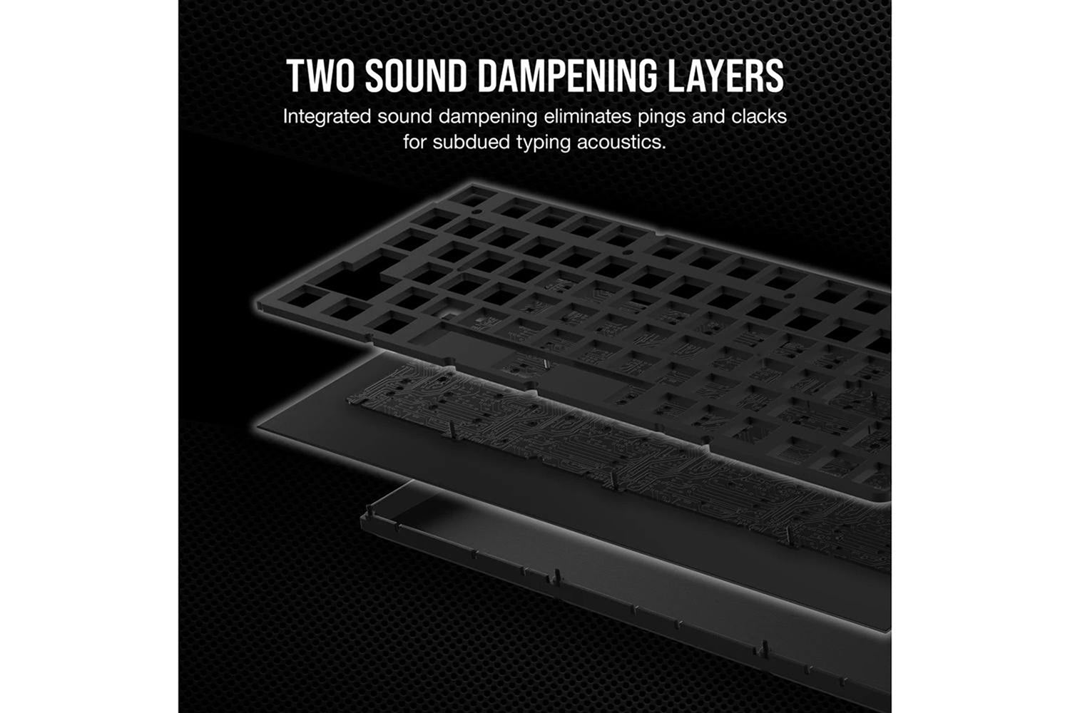 Corsair K65 PLUS Wireless 75% RGB Mechanical Gaming Keyboard | Midnight Gray-12