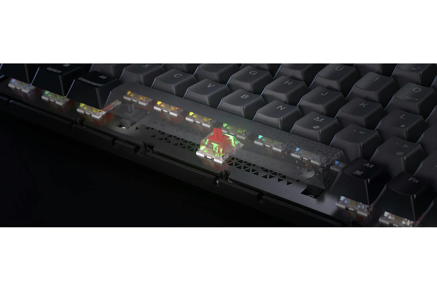 Corsair K65 PLUS Wireless 75% RGB Mechanical Gaming Keyboard | Midnight Gray-16