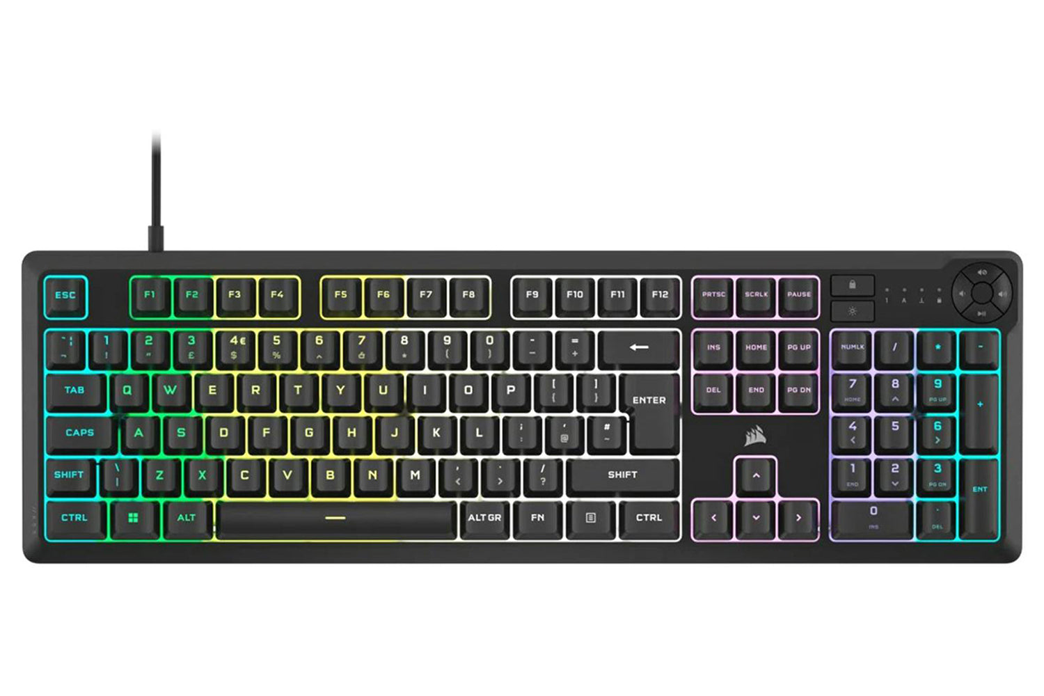 Corsair K55 CORE RGB Gaming Keyboard | Black