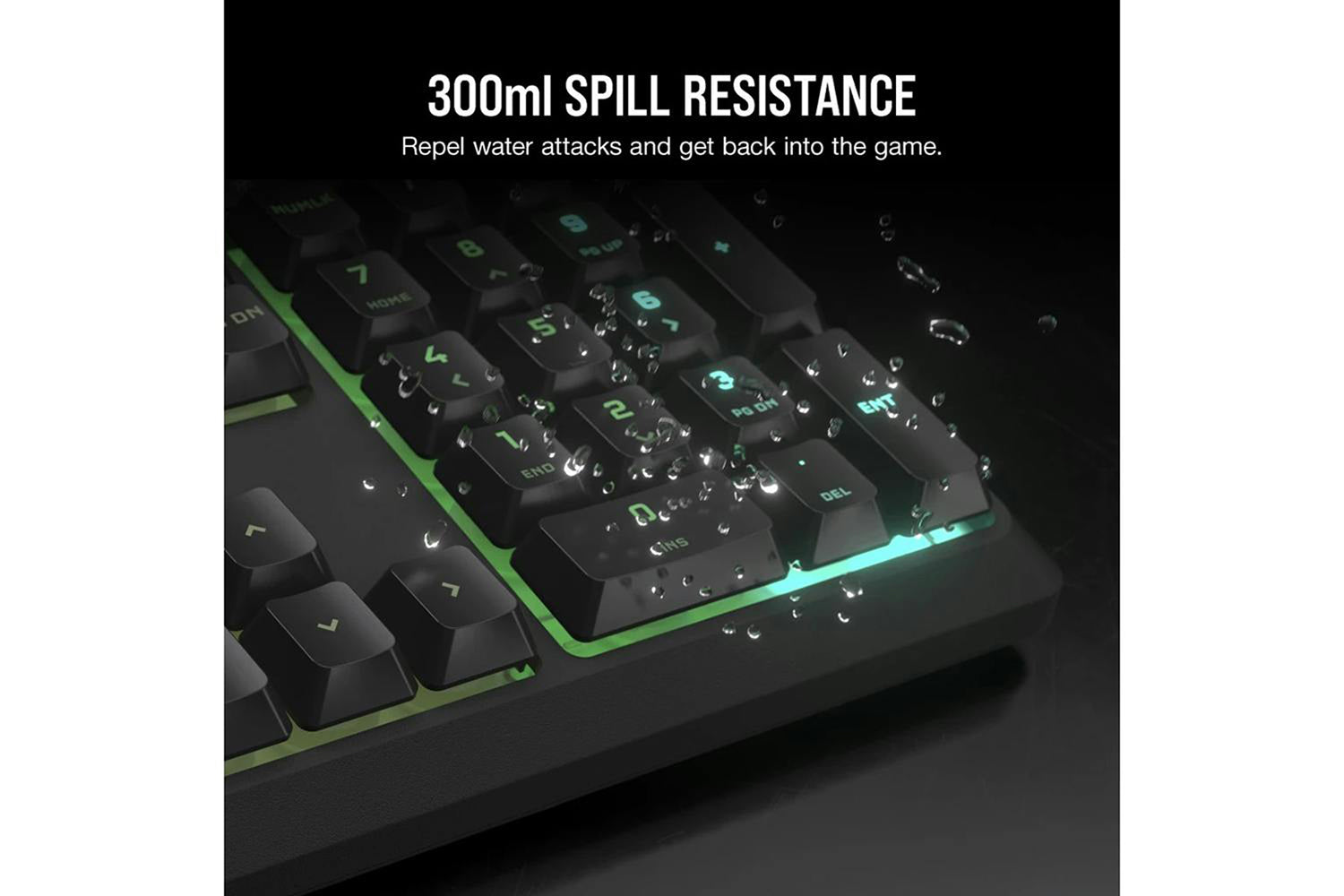 Corsair K55 CORE RGB Gaming Keyboard | Black-6