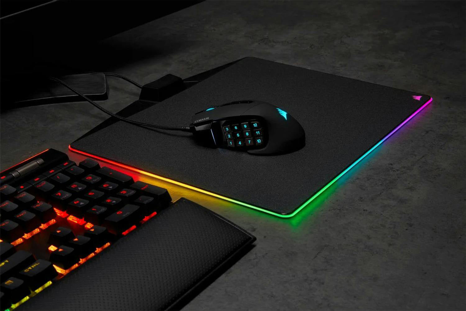 Corsair Scimitar RGB Elite Optical MOBA/MMO Gaming Mouse | Black-10