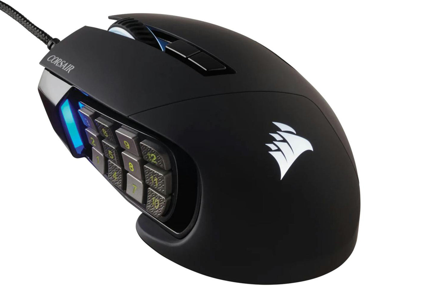 Corsair Scimitar RGB Elite Optical MOBA/MMO Gaming Mouse | Black
