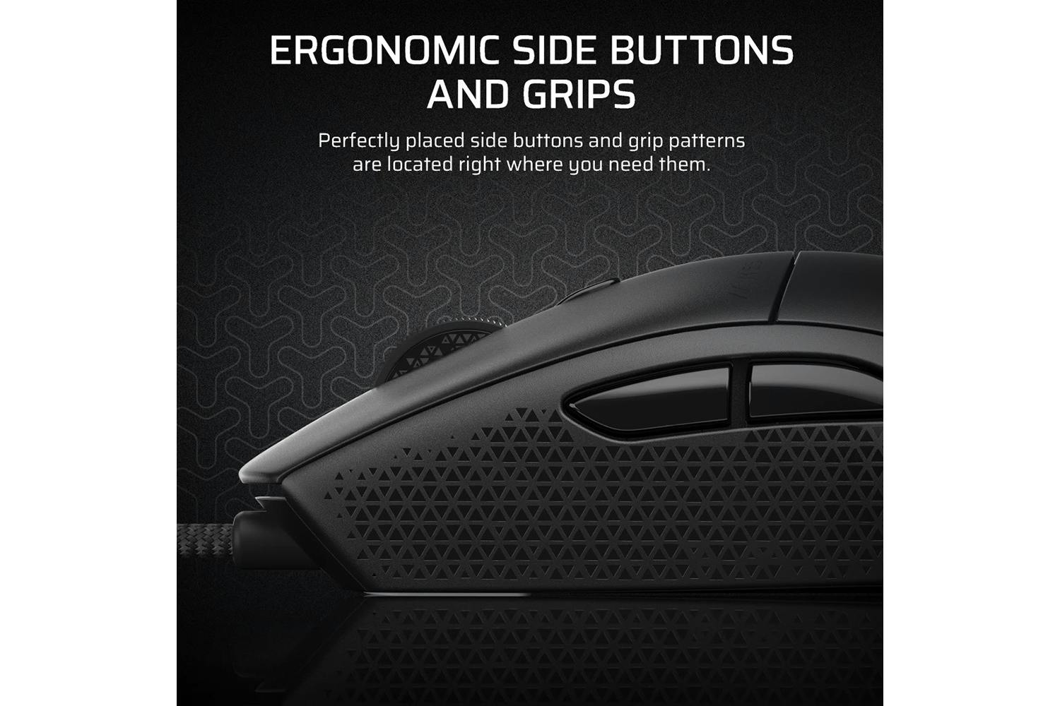 Corsair M55 Lightweight Wired Gaming Mouse | Black-8
