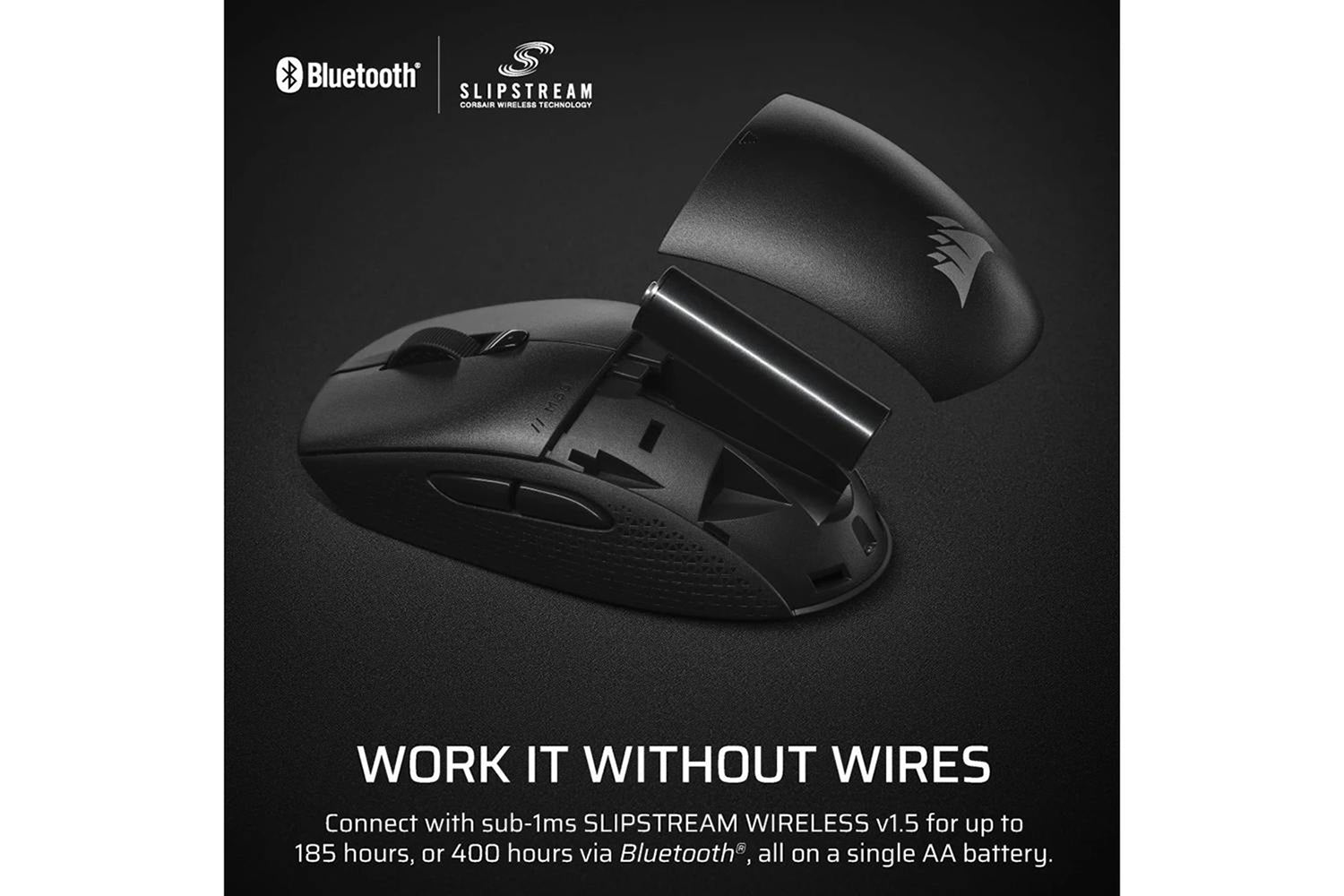 Corsair M55 Wireless Gaming Mouse | Black-12