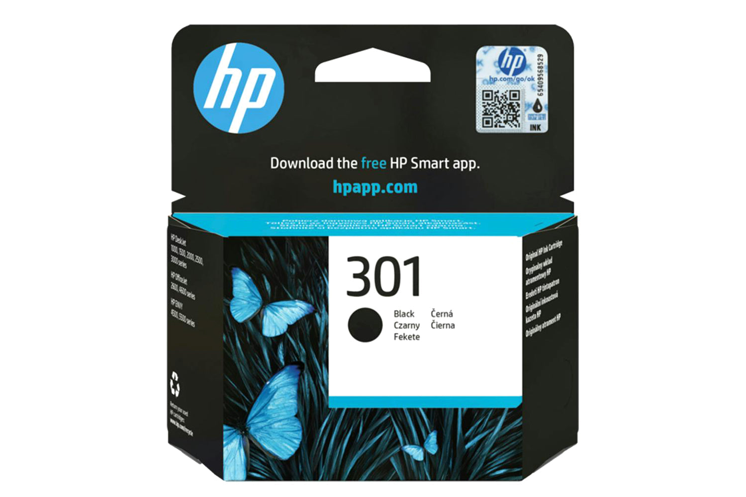 HP 301 Original Ink Cartridge | Black