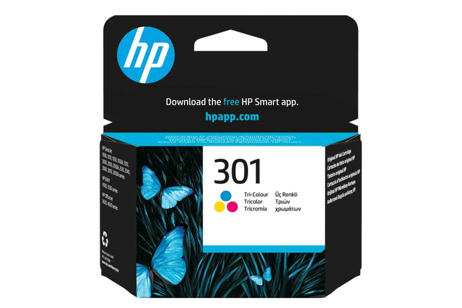 HP 301 Original Ink Cartridge | Tri-colour