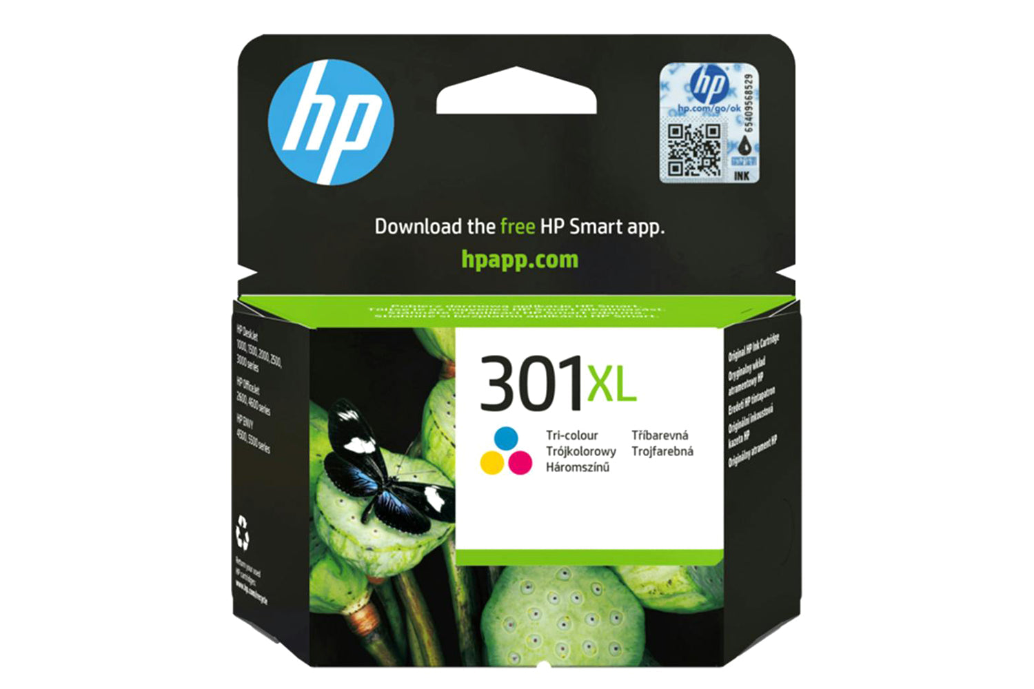 HP 301XL High Yield Original Ink Cartridge | Tri-colour