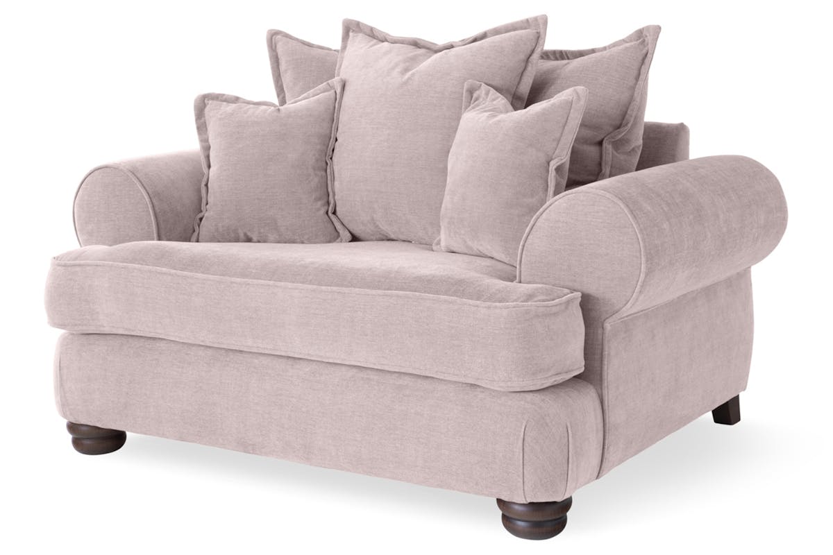 Charlotte Love Seat | Fabric | Latte-3