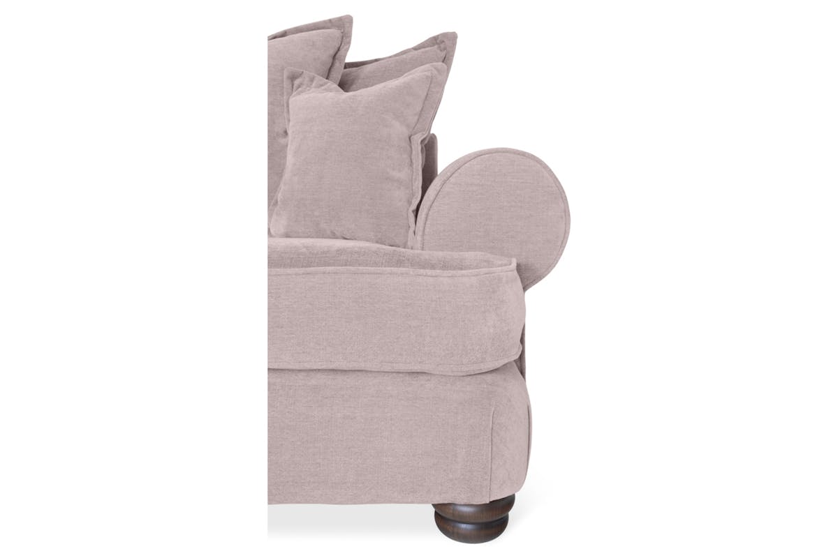 Charlotte Love Seat | Fabric | Latte-5
